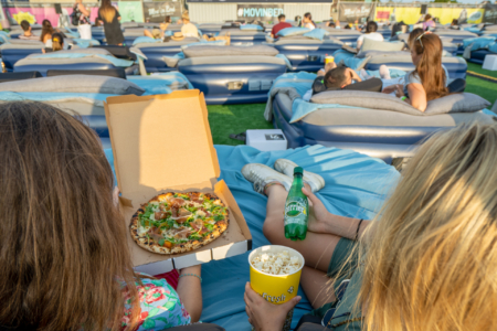 Brisbane's First Outdoor Bed Cinema