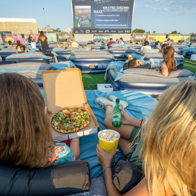 Brisbane's First Outdoor Bed Cinema