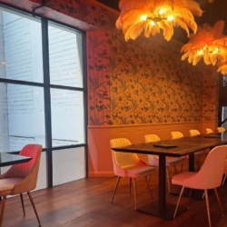 Pink Delight Function Room at Father's Office Downtown