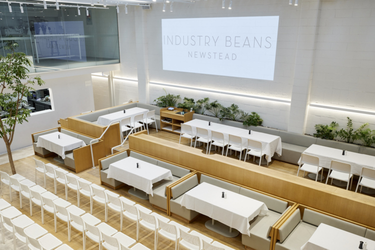 Entire venue at Industry Beans, Newstead, Brisbane